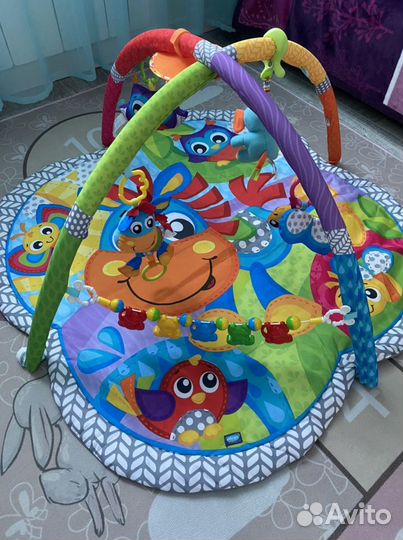 Развивающий коврик для малышей playgro