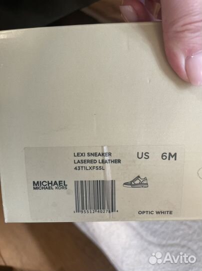 Кеды Lexi sneaker michael kors 36 оригинал