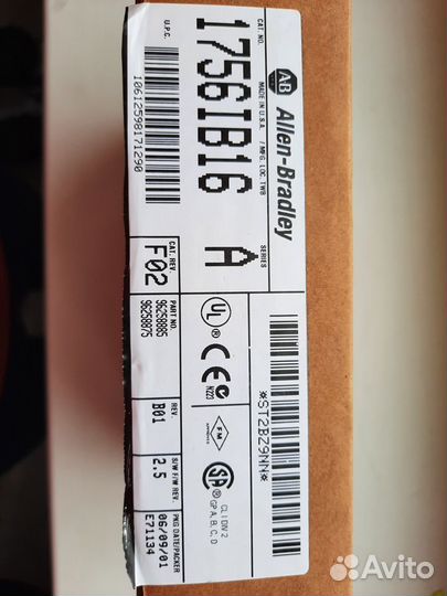 Модули ввода и вывода Allen Bredley