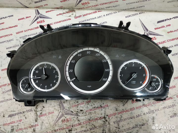 Щиток приборов w212 Mercedes дизель в милях