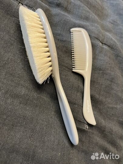 Детская расческа для новорожденных с натур щетиной