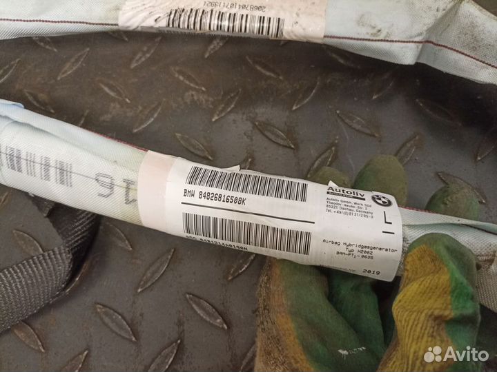 Подушка безопасности боковая (шторка) BMW 3 E46