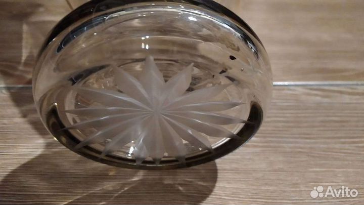 Ваза стекло эпохи СССР