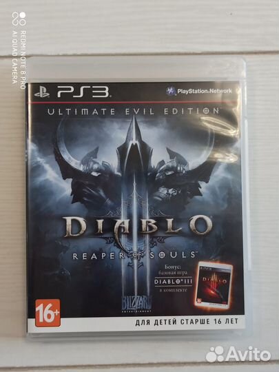 Diablo 3 Reaper of Souls для Sony Ps3