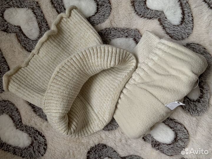 Шарф и шапка детские