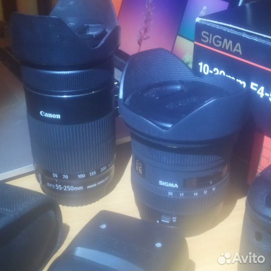 Canon 7d kit, sigma 10-20