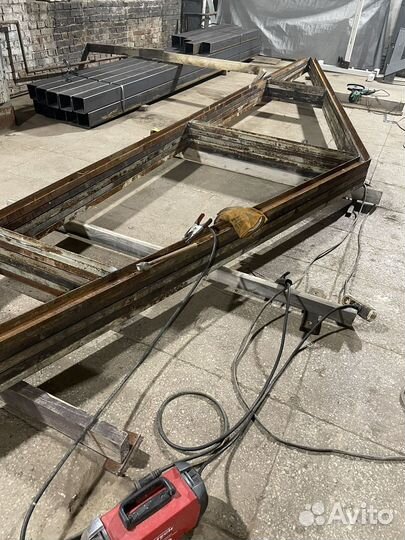 Каркас ангара 192м2, 8*24 высота 6