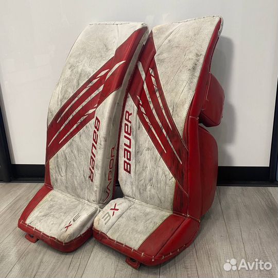 Щитки вратарские хоккейные уровень bauer 3X, PRO