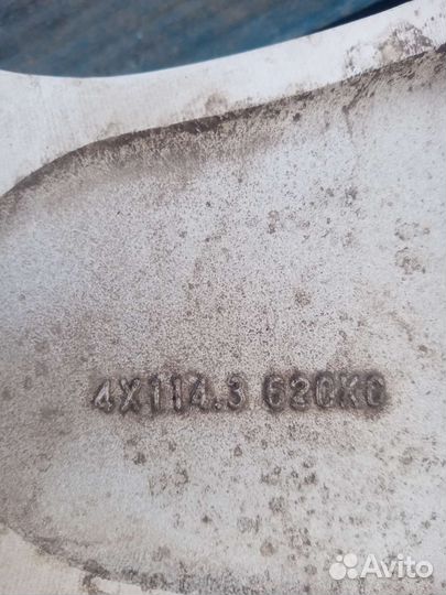 Литые диски r16 5x114 3, 5х100,4х114,3