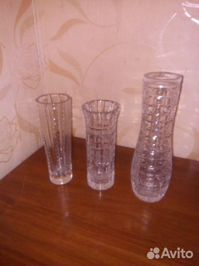 Хрустальные вазы СССР