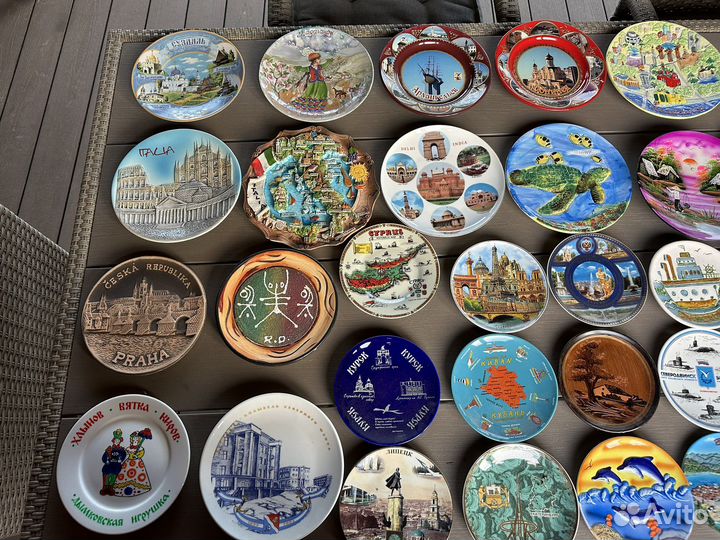 Тарелочки коллекционные из разных стран