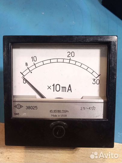 Вольтметры и амперметры СССР