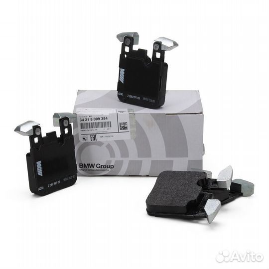 Колодки тормозные задние новые оригинал BMW 4