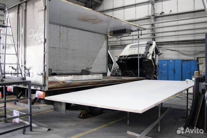 Ремонт и изготовление фургонов, будок,полуприцепов