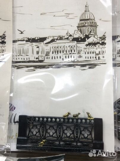 Магнит литьё «виды Санкт-Петербурга»