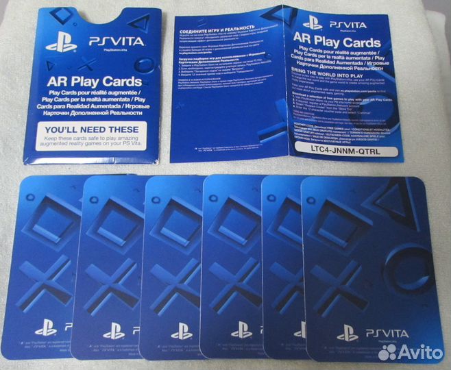 Карточки Виртуальной Реальности PS vita