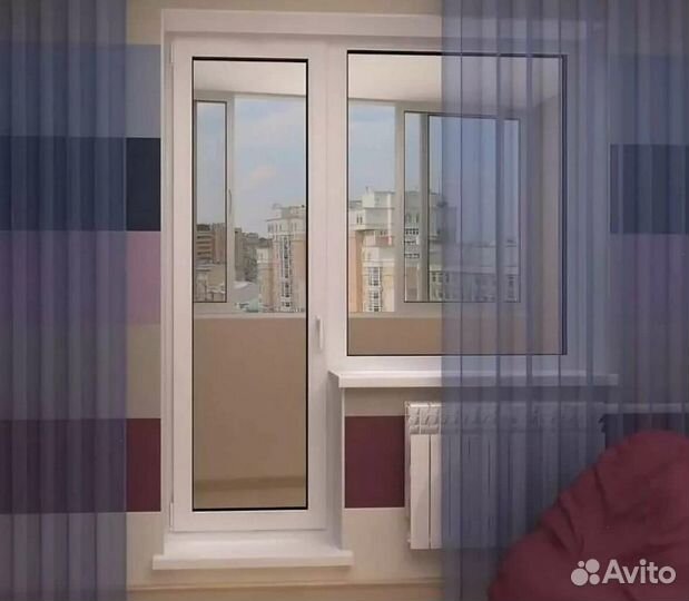 Дверь балконная Veka