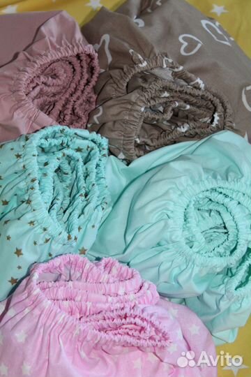 Простыни на резинке новые в наличии