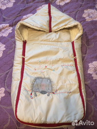 Конверт зимний на овчине