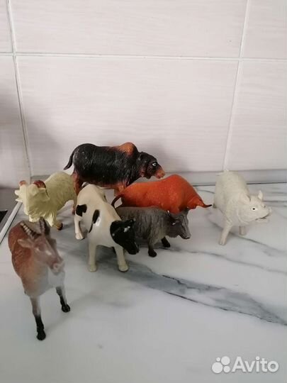 Наборы фигурок животных. Крупные