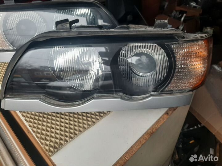 Фары перед бмв х5 е53 ксенон дорестайлинг