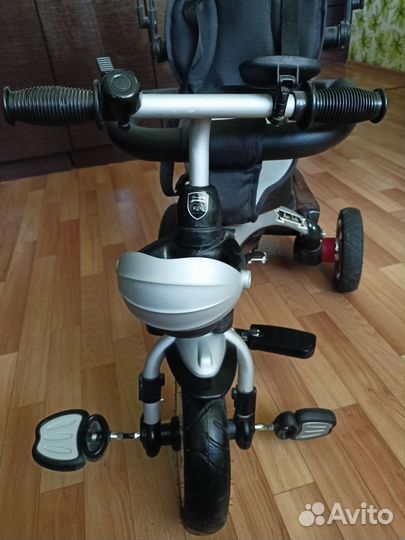 Детский велосипед с ручкой 3 в 1