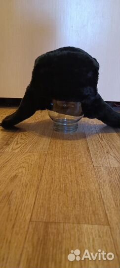 Шапка ушанка мужская