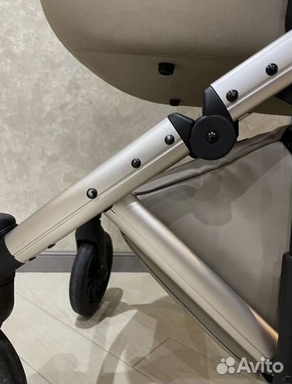 Коляска 2 в 1 anex e-type эко кожа