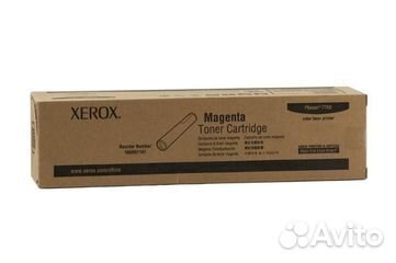 Картридж 106R01161 для Xerox Phaser 7760 пурпурный