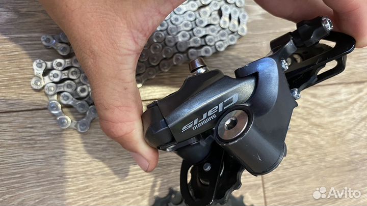 Кассета цепь переключатель shimano манетка и др