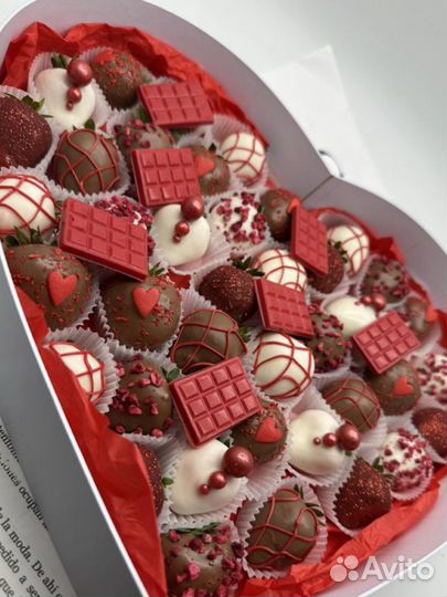 Клубника в бельгийском шоколаде на праздники