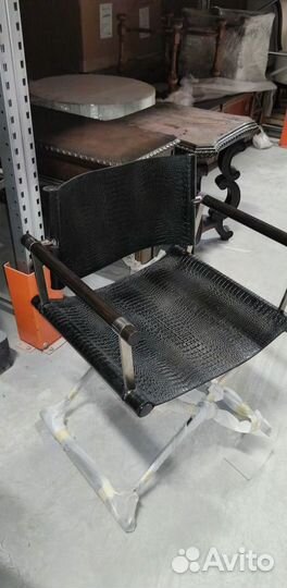 Кресло. США. Кожа крокодила