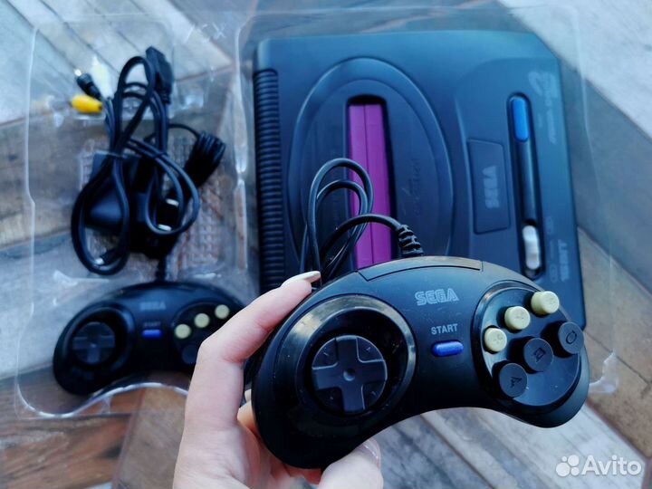 Игровая приставка Sega mega drive 2