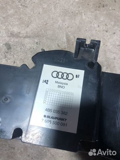 Штатный саббуфер blaupunkt ауди а6 с5