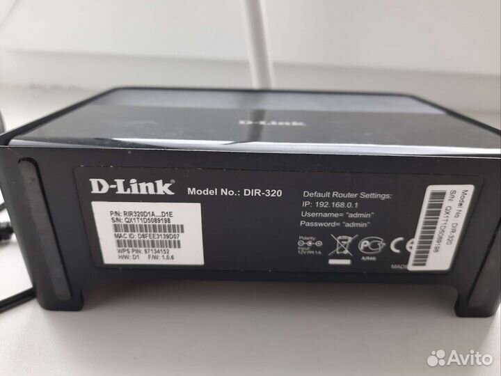 Роутер d link dir 320