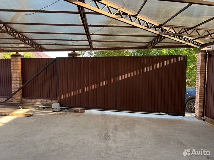 Ворота и заборы под ключ