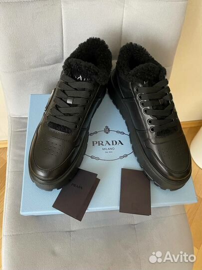 Зимние ботинки Prada оригинал