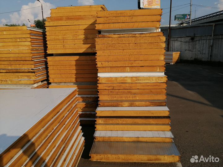 Сэндвич панели для Холодильных камер PIR Новые/бу