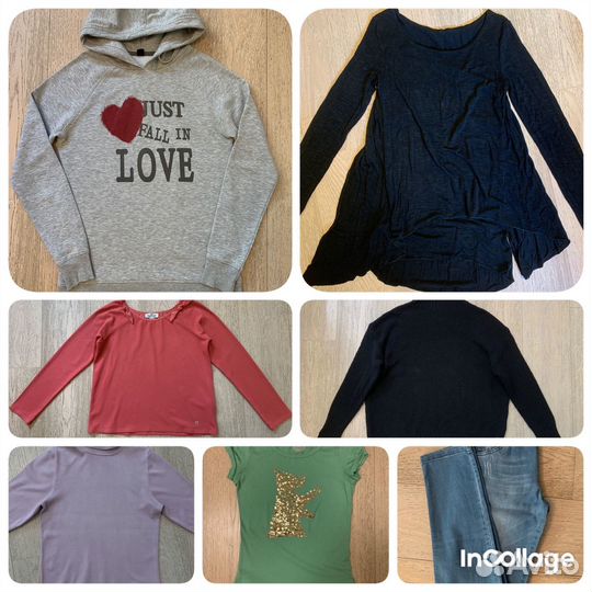 Пакет фирменных вещей S девочке-подростку 160 см