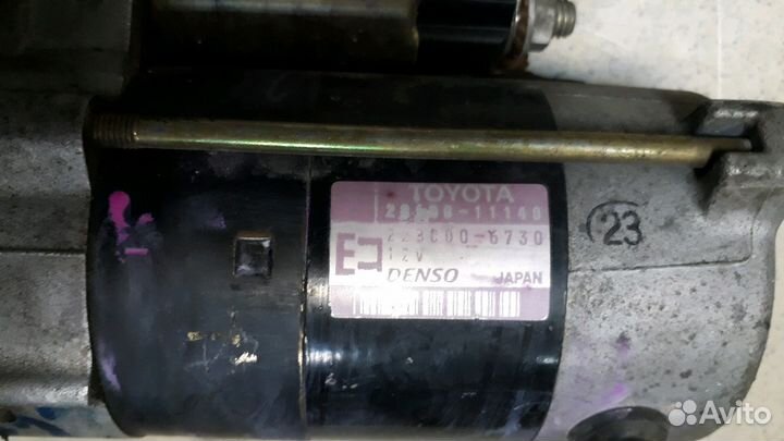 Стартер Toyota Corolla 5E-FE, 4E-FE