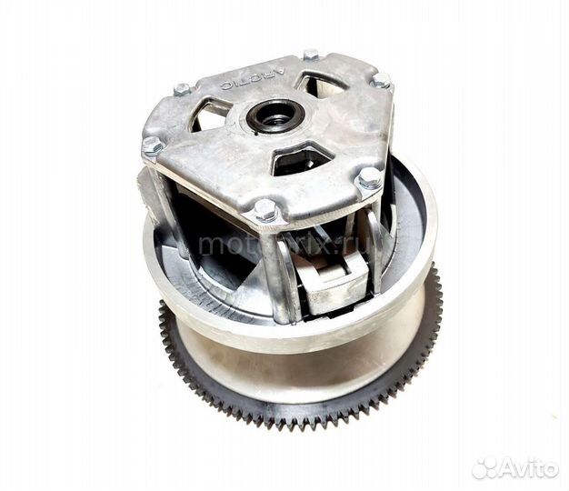 Вариатор снегохода Рысь с венцом, для электростарт