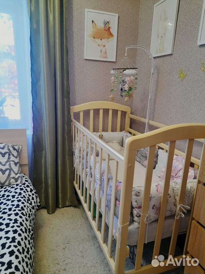 Детская овальная кроватка