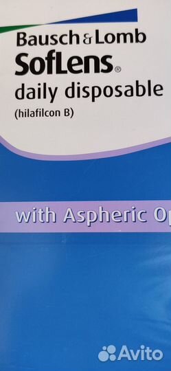 Линзы B&L на -3,25 ежедневные,30 штук. Оригинал