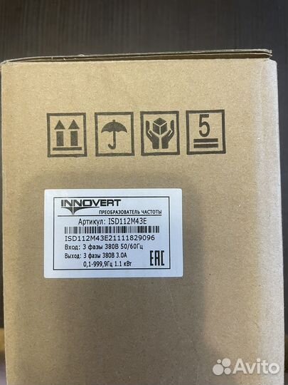 Преобразователи частоты innovert