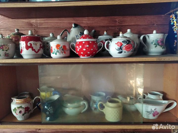 Посуда СССР фарфор и стекло