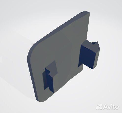 Заглушка заднего бампера mercedes GL 2009-2012