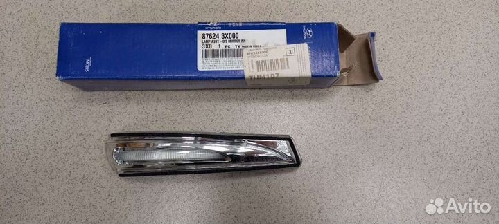 Повторитель указателя поворота accent elantra