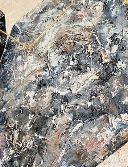 Модульные картины абстракция в интерьер. Диптих