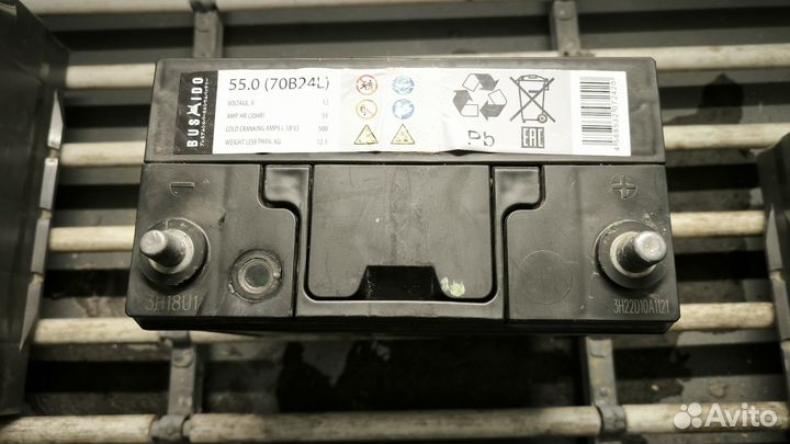 Аккумулятор bushido 70B24L