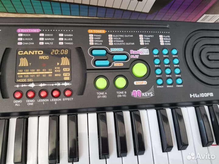 Детское пианино, синтезатор